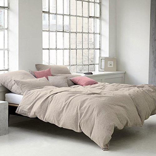 elegante Halbleinen Bettwäsche Breezee Sand