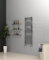 Adige 400mm Wide 1150mm High Chrome Flat Narrow Towel Radiator