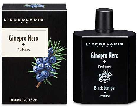 L'Erbolario Ginepro Nero Profumo Uomo - Eau de Parfum - Fragranza Maschile Agrumata e Legnosa Da Indossare Ogni Giorno Con Orgoglio - 1 Flacone da 100 ml