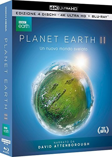 Planet Earth II (2 Blu-Ray + 2 UHD 4K) con Copertina Lenticolare