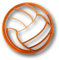 Cortador de galletas de voleibol