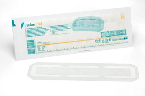 TEGADERM Plus +PAD Film Dressing 9cm x 35cm x1 - Transparent/Waterproof/Non-Adh Pad