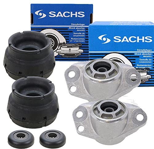 4x SACHS Domlager Federbeinlager Stützlager inkl. Wälzlager vorne Vorderachse + hinten Hinterachse