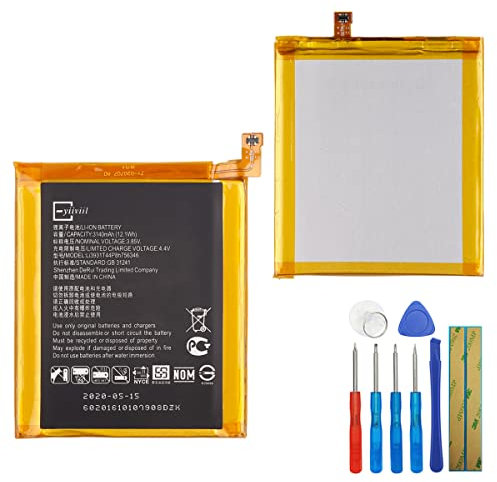 E-yiiviil Ersatzakku Li3931T44P8h756346 Kompatibel mit ZTE Axon 7 Grand X4 A2017U Z956 with Tools