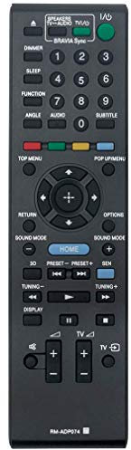 VINABTY RM-ADP074 RMADP074 Telecomando Sostituire per Sony sistema Home Theater BDV-E690 BDV-E190 BDV-E490 BDV-E290 HBD-E690 BDV-EF420