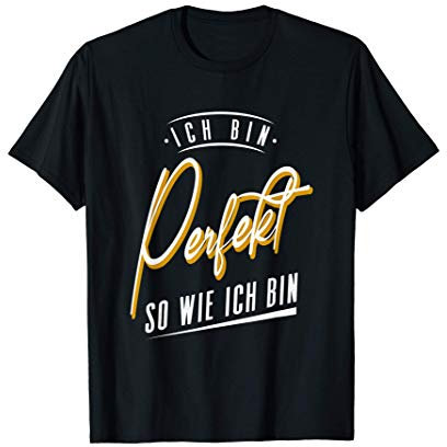 Ich bin Perfekt - Wunderschön - Intelligent, einfach Hammer T-Shirt