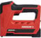Arrow ET501C - Pistola profesional inalámbrica 5 en 1, grapadora de alambre alimentada por pilas y clavadora de clavos para tapicería, enmarcado, techo, manualidades, valla, cable, negro/rojo