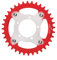 Keenso Adaptador de Plato 36T 104BCD, Adaptador de Plato de Transmisión Media para Motor BBS01 BBS02(Rojo) Accesorios para la conversión de Bicicletas eléctricas