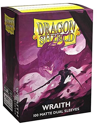 Dragon Shield Dual Matte Wraith Standardgröße 100 ct Kartenhüllen Einzelpackung
