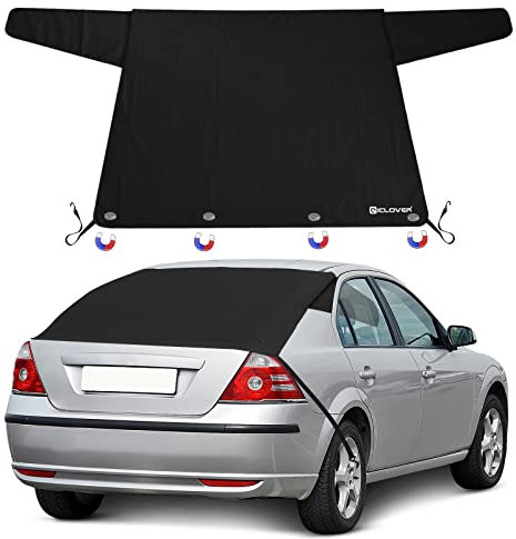 AYAMAYA Heckscheibenabdeckung Auto Heckscheibe Scheibenabdeckung Winter mit Magnet, Auto Eisschutz Frostschutz Abdeckung Anti Schneedecke Scheibenschutz Winterabdeckung 140x80cm