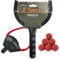 Realure Fishing Catapult for Bait Carp Fishing Slingshot Catapult Fishing Carp Accessories Heavy Fishing Catapult for Bait Pull Particle Boilie Pellets Corn Carp Match Tackle (Red String)