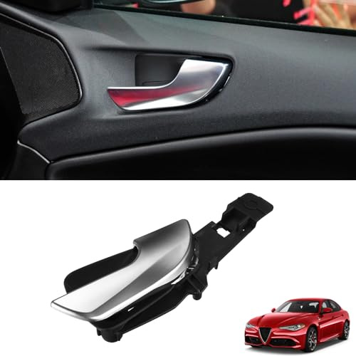 TTCR-II Compatibile con Maniglie Porte Alfa Romeo Giulietta 2010-2019 | Maniglia Interne Portiere Auto Alfa Romeo 156092165 Maniglie Interne Porte Giulietta Maniglia Della Porta -Destra Anteriore