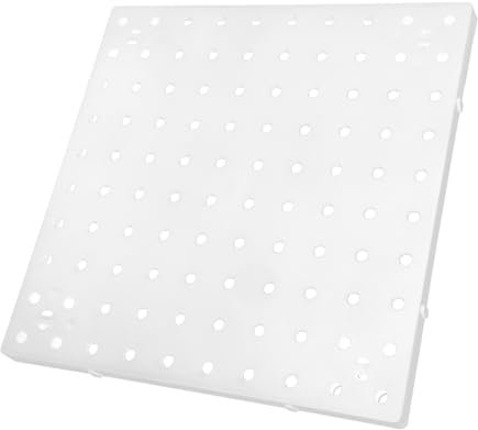 Cabilock perforierte Platte Wandpaneele aus Stecktafeln Garagenwand-Organizer Steckbrett Arbeitstisch Werkzeugaufbewahrungswand Werkstatt-Pegboard-Tool-Organizer An der Wand montiert Regal