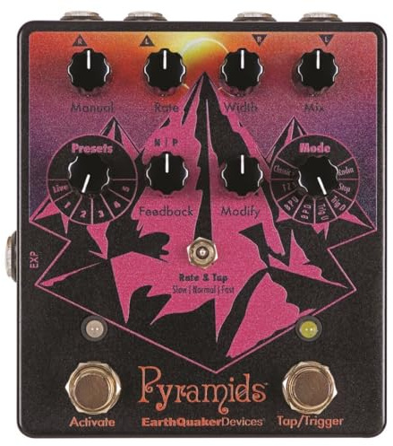 EarthQuaker Devices Pyramids Solar Eclipse - Stereo Flanging Device