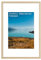 kollyseek cadre photo 30x45 cm en MDF et bois de verre acrylique cadre photo bois pour accrocher et mettre en place salon pour placer et accrocher bois cadre décoratif bois
