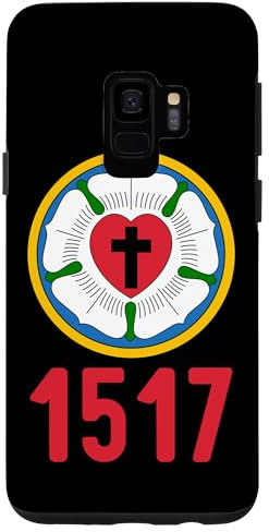 Hülle für Galaxy S9 Lutheran 1517 Protestantische Reformation Martin Luther Rose