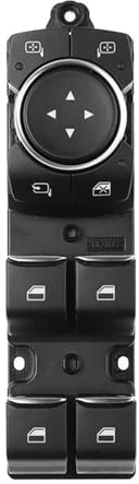 MXDDWLKJ Interruptor Mando Elevalunas para Ford para Focus para Fiesta Interruptor regulador de Ventana eléctrico 4 vías H1BT-14540-DC H1BT14540DC Interruptor Botonera Ventana