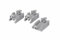 SOS Accessoire Top Shelf Holder Clips (x3) for Bosch Gaggenau Neff Siemens Dishwasher 00418674
