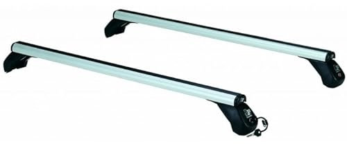 La Prealpina Barres de Toit et kit de Fixation compatibles avec Citroen C4 Picasso Non Barres longitudinales/Non prédispositions 2006-2013