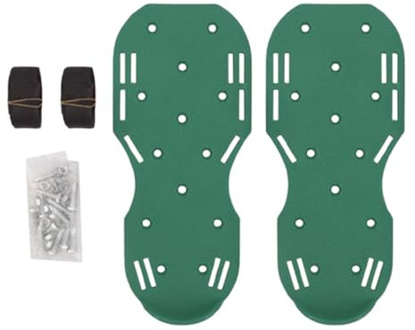 Rasenbelüfter-Schuhe für Gras, Rasenbelüfter-Schuhe | 2X Belüftungsschuhe mit Klettbändern - Belüftungssandalen mit Spikes, Gartenbelüfter, verstellbare Rasenbelüftungsgeräte für Gartenrasen