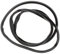 Aspares Guarnizione in gomma per sportello superiore del forno, compatibile con Whirlpool C00518832