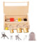 Cerradura De - Desbloquea Juguete para | Actividades de aprendizaje preescolar, Material de Madera Y Juguetes Educativos para,Candado De Juguete Y Llave Para Niños Pequeños,