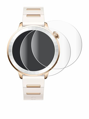 BROTECT 2 Stück Full-Cover Schutzfolie für Oppo Watch X3 Mini Full-Screen Displayschutz-Folie [3D Curved, Anti-Fingerprint, Kristall-Klar]