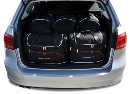 KJUST Kofferraumtaschen 1 stk kompatibel mit VW PASSAT VARIANT B7 2010-2014