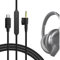 GEEKRIA USB-C Digital to Audio Cable with Mic Compatible with Bose Around-Ear AE2, AE2i, AE2w Cable, Replacement Type-C Audio Cord with Inline Microphone and Volume Control (4 ft/1.2 m)