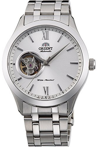 Orient Unisex Erwachsene Analog Automatik Uhr mit Edelstahl Armband FAG03001W0