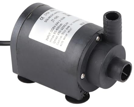 Piccola pompa idraulica per acquario, pompa di acqua motore senza spazzole DC 24V Pompa sommergibile per acqua 1000L / H Pompa di circolazione 7m
