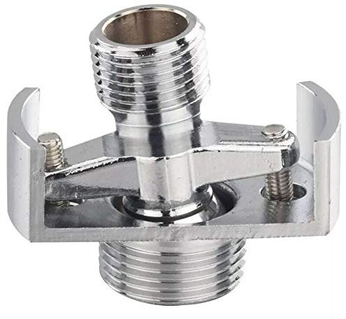 NINGWANG Ajuste áNgulo Tubo de AdmisióN Cabezal de Ducha de Cobre Pie Curvo en áNgulo Tornillo ExcéNtrico Accesorio de Grifo de Esquina A