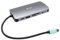 i-tec USB-C 4K Metall Nano Docking Station 1x HDMI 1x VGA 1x GLAN 1x USB-C 3X USB 3.1 1x SD/MicroSD 1x Audio Power Delivery 100W für Windows MacOS Android ChromeOS