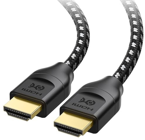 Cable MattersBraided Certified Ultra High Speed HDMI Cable in Black - 4m/13.1ft