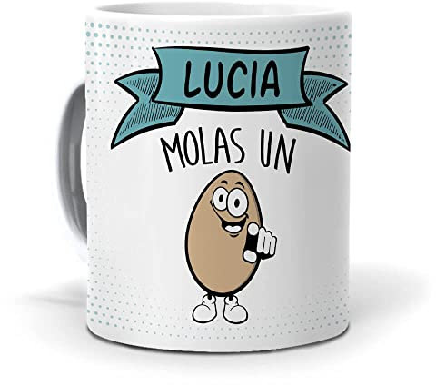 Taza Lucia molas un Huevo. Cerámica AAA - 350 ml.