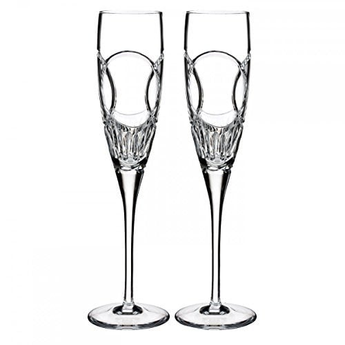 Waterford Occasions Crystal Wedding Vows Flute Pair 150ml