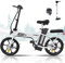 HITWAY Electric Bike E Bike Foldable City Bikes 36V/10.4AH Battery, 250W Motor, Assist Range Up to 35-90KM BK5S Electric Bicycles