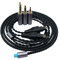 Janjunsi Cable de Audio de Repuesto Compatible con Sennheiser HD580/HD650/HD660/HD600S/HD414/HD25 Auriculares - Enchufe 3en1 con Clavija de 2.5mm/3.5mm/4.4mm
