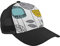 Unisex Original Klassische Baseballkappe Verstellbare Form Studie Stiele Mesh Cap Papa Hut Atmungsaktiv für Outdoor Sport Schwarz, #423, M/Einheitsgröße
