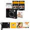 KODAK Mini Shot 3 ERA 4PASS 2-in-1 Instant Camera and Photo Printer (3x3 inches), Initial 8 Sheets + 60 Sheets Pack, Accessory Bundle, Black
