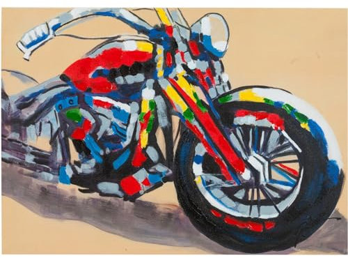 Biscottini Quadro olio tela dipinto a mano 50x3x70cm