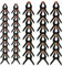 LDHHYH 60PCS Nylon Spring Clamps, 2 inch＆3 inch Plastic Spring Clamps, Heavy Duty Spring Clamp, Small Clips Clamps for Photo Studio, Wood Working Projects, Arts Crafts
