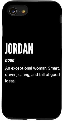Hülle für iPhone SE (2020) / 7 / 8 Jordan Geschenke, Substantiv, Eine außergewöhnliche Frau