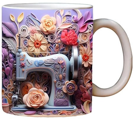 nähbecher keramik, nähtasse aus lehm, nähtasse aus sicherem keramik, gepolsterte becher keramik, leicht zu reinigen, nadelbecher porzellan, büro, persönlich,