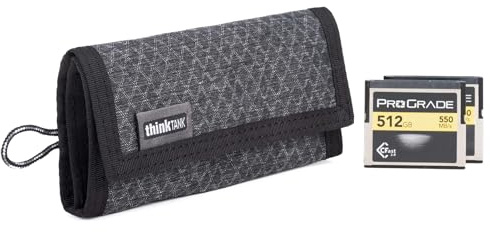 Think Tank Secure Pixel Pocket Rocket V2 Folding Wallet for Multiple Card Sizes (Black Slate)