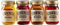 O`Donnell Moonshine - 4er Mini Classic Box + O`Donnell Schlüsselanhänger I Natürliche Zutaten I Premium Schnaps nach amerikanischer Tradition I 25% Vol. Alkohol