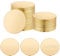 PH PandaHall 100pcs Metal Stamping Blanks Tags Charms, 15mm Brass Plate Brass Flat Round Pendants Blank Brass Sheet Engraving Blanks Coin for Models Repairs Brooch Base Setting Making