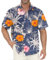 Hawaiian Shirt for Men - Button Down Wrinkle-Resistant for Beach, Pool Parties (S-3XL)
