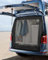 SUPAREE T5 T6 Campervan Mosquito Nets Van Bug Screen Van Screen Rear Door with Zipper Closure & Hook & Loop Fastener for Camper Travel Camping 6'x 5' (Black Mesh)