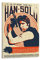 BBSYDH Leinwand Bilder 30 * 50cm Senza Cornice Han Solo Poster Arredamento Casa Decorativo Soggiorno Camera da letto